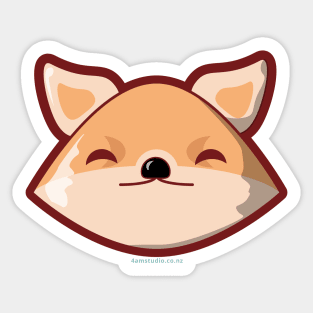 Kawaii Woodland Creatures - Fox Sticker